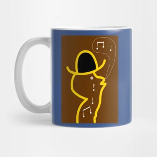 Whistling Cowboy Mug